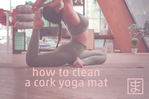 How to clean a cork yoga mat