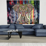 Load image into Gallery viewer, Indian Mandala Tapestry Wall
